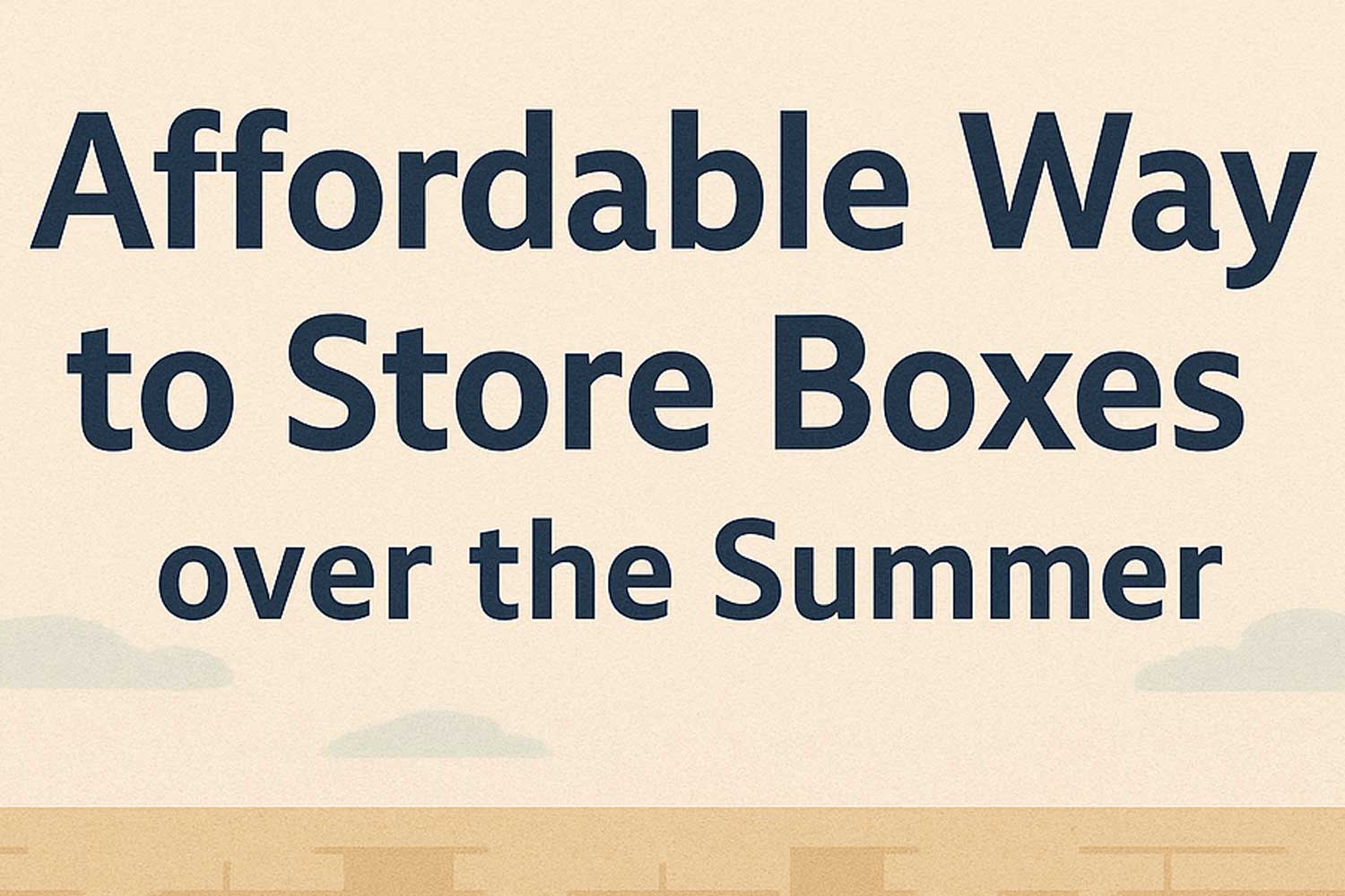 Storage Alternative to PODS or U-Haul Boxes