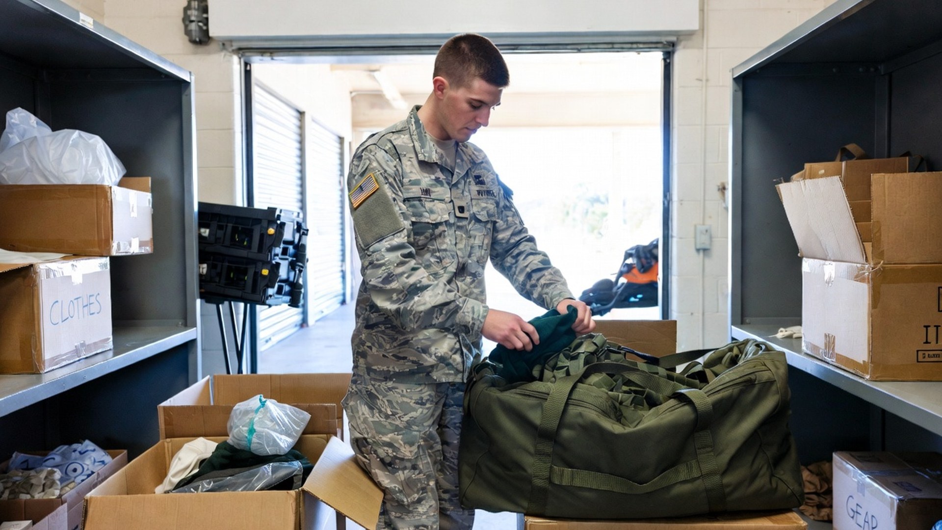 Ship2Storage How Air Force members store and manage belongings while on temporary duty assignments