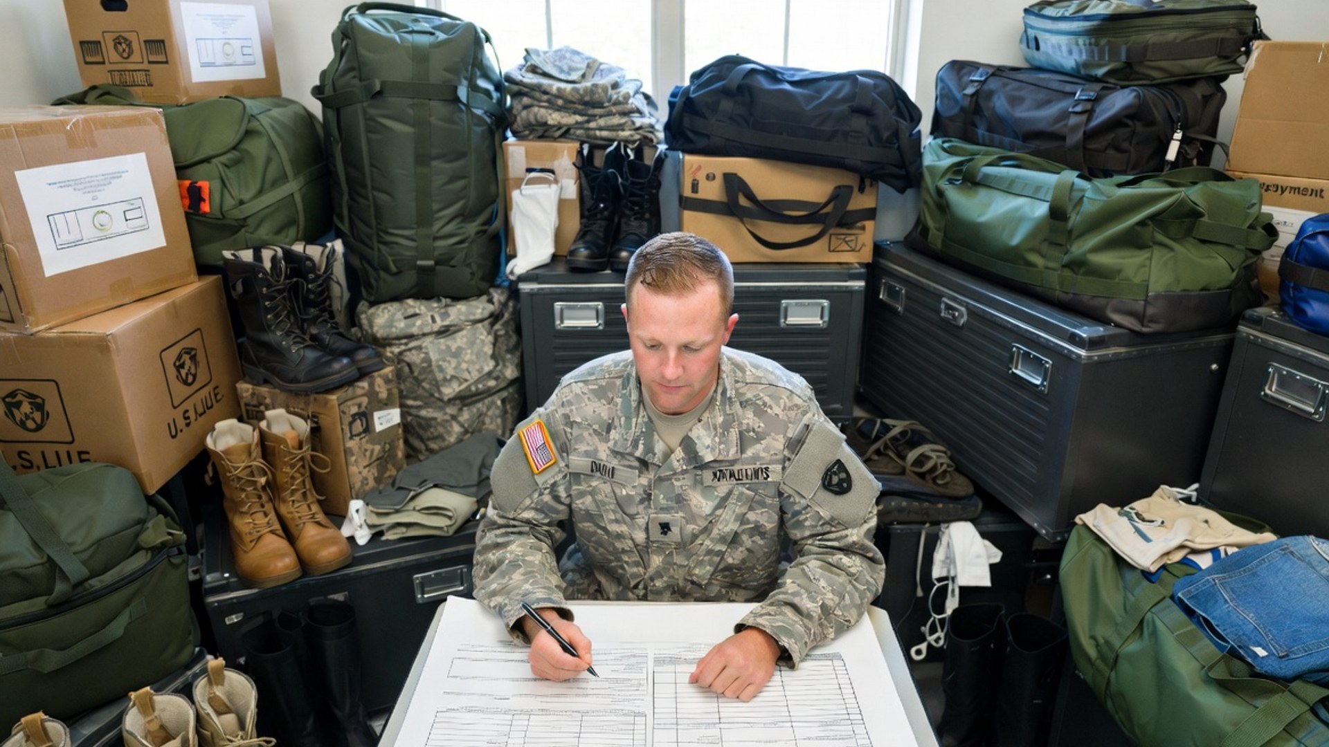 Ship2Storage Military deployment storage checklist – everything to sort and organize before leaving for deployment