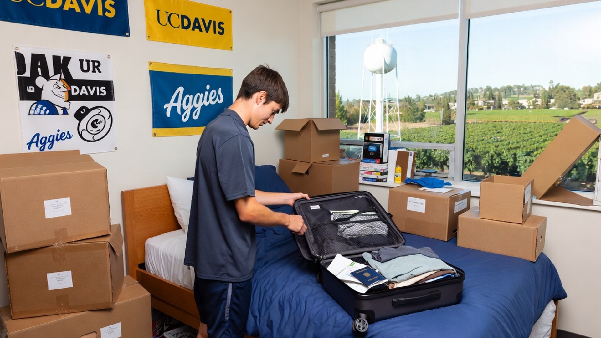 Ship2Storage Smart summer storage solutions for UC Davis international students